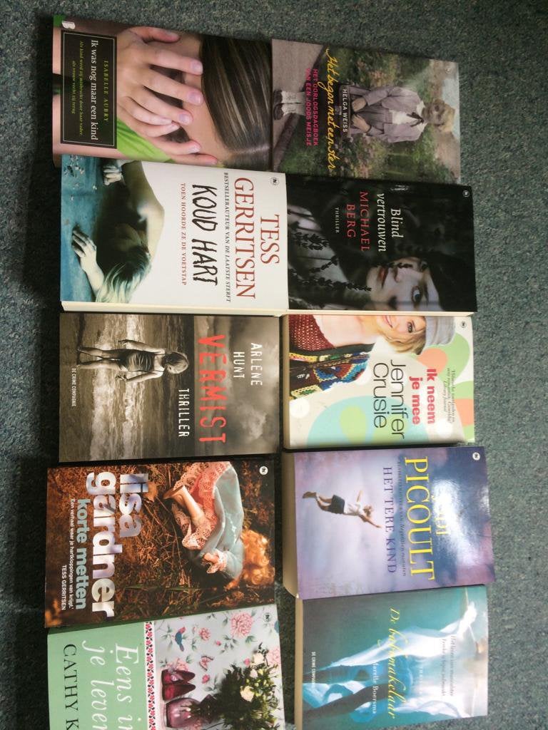 Grote partij thriller chicklit overige nieuw of nieuwstaat, Boeken, Partijen en Verzamelingen, Ophalen of Verzenden, Zo goed als nieuw