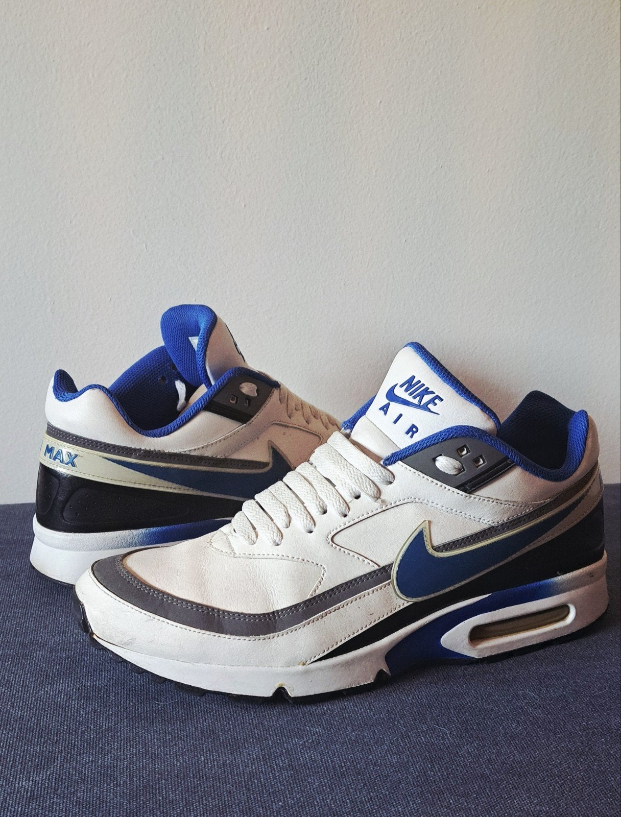 Echte oldskool ~ Nike Air Max Classic BW mt.44  uit +- '08, Nike air max, Ophalen of Verzenden, Zo goed als nieuw, Wit