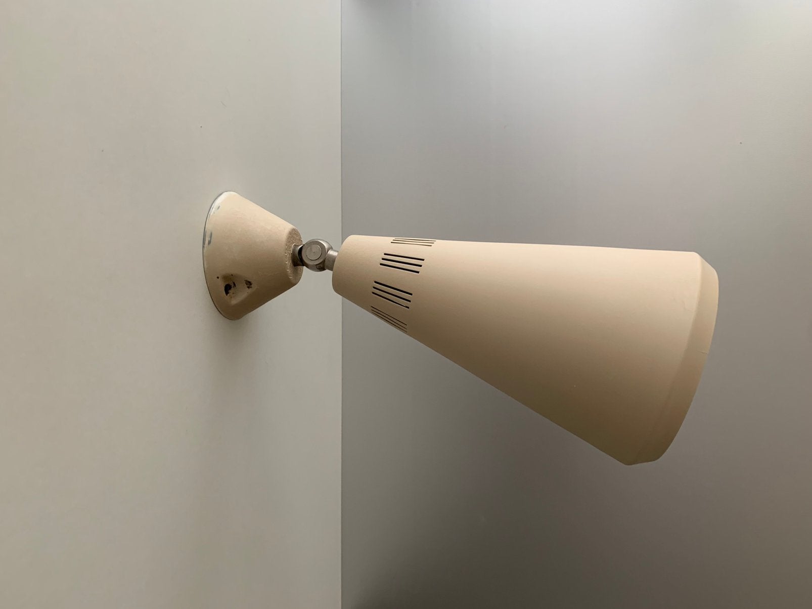 Philips 50s wall light silence of the lamps, Gebruikt, Philips, Verstelbaar, Metaal
