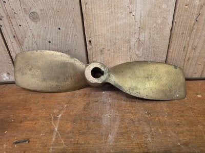 Schroef messing LH: 16x13 as 25mm, Watersport en Boten, Bootonderdelen, Niet ingevuld, Gebruikt, Niet ingevuld, Niet ingevuld