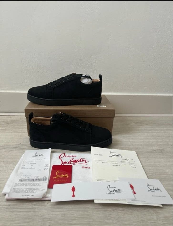 Christian Louboutin Sneakers Maat 42 Nieuw, Zwart, Nieuw, Ophalen of Verzenden, Sneakers of Gympen