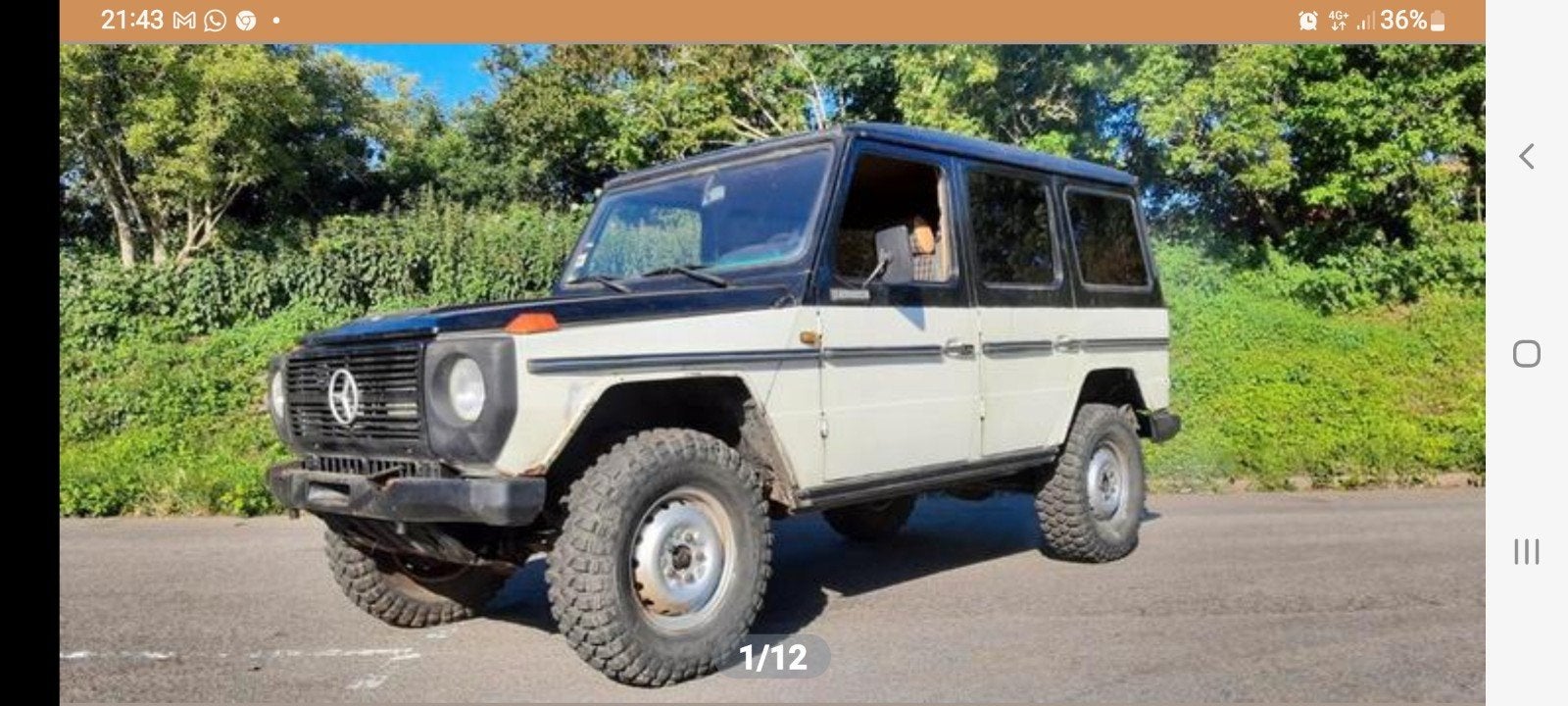 Puch 1980 Wit, Auto's, Overige Auto's, Diesel, Stationwagon, Geïmporteerd, Wit, Ophalen
