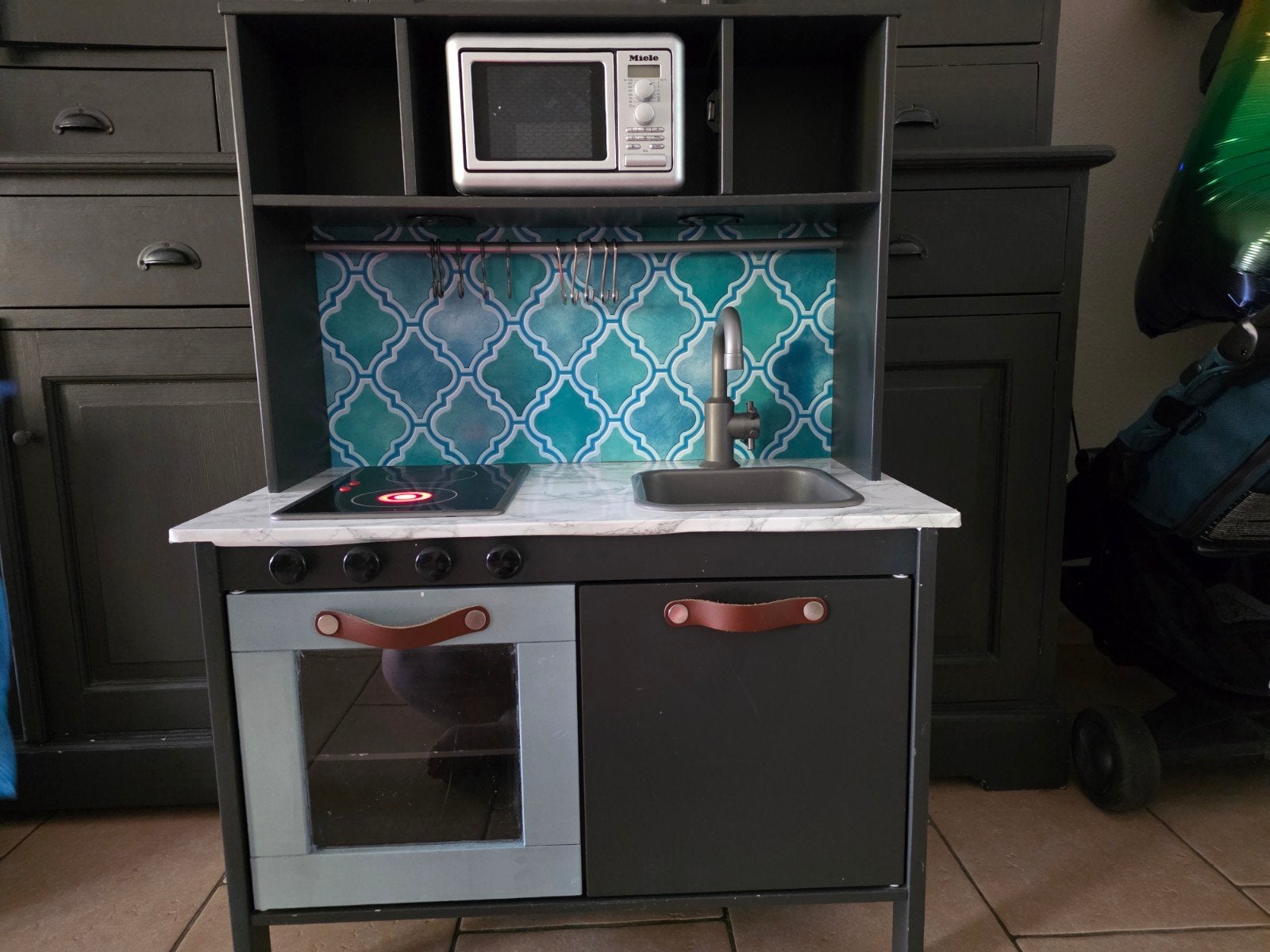 ikea keukentje,  opgeknapt!, Ophalen, Gebruikt, Hout, Speelkeuken