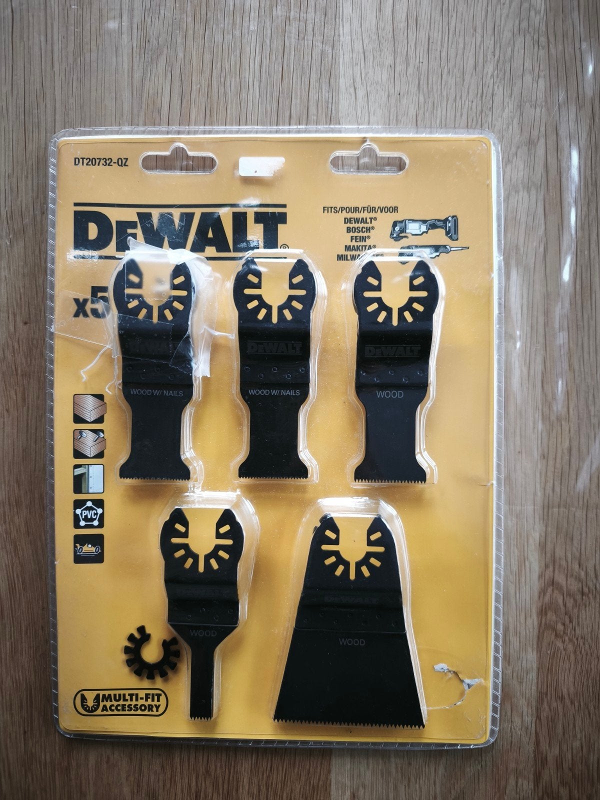 Dewalt multitool accessoires DT20732-QZ, Ophalen of Verzenden, Nieuw, Overige typen