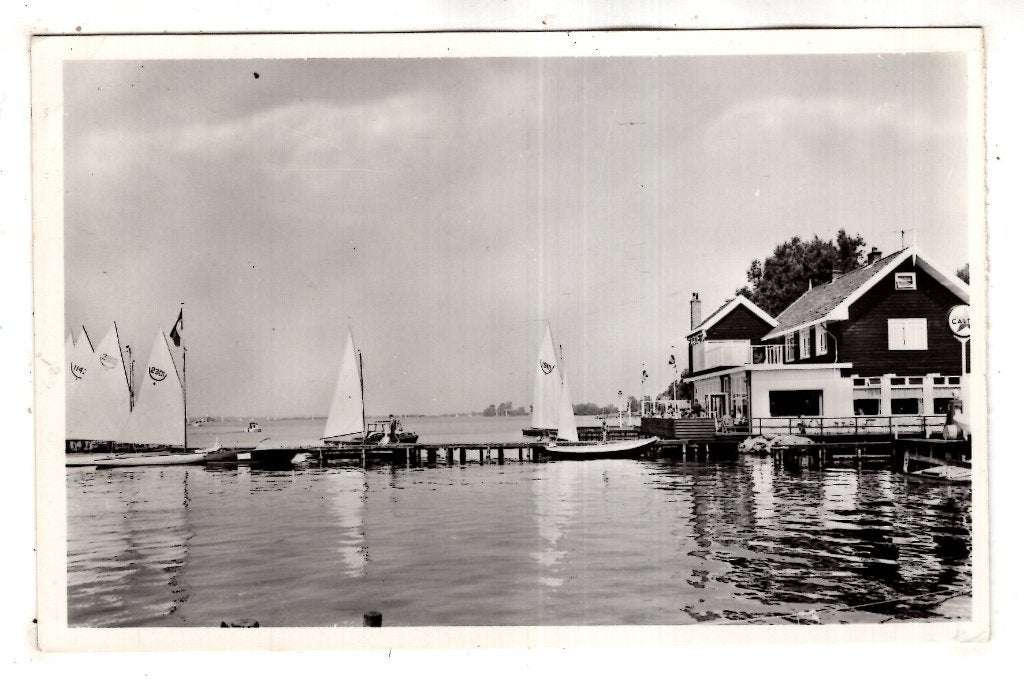 Breukelerveen Breukelen   Haventje  Faroeta, Ophalen of Verzenden, 1940 tot 1960, Gelopen