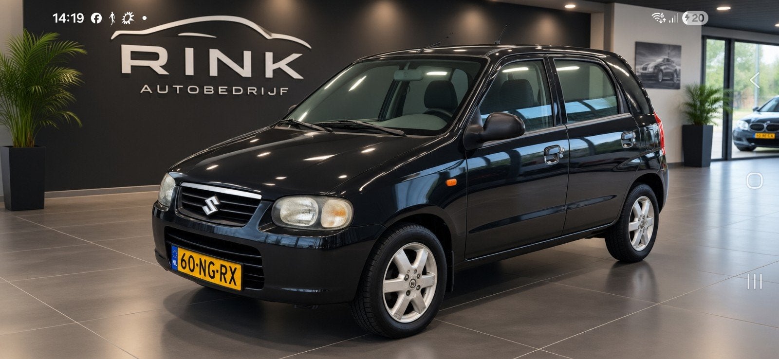 Suzuki Alto 1.1 AUTOMAAT NIEUWE APK, Auto's, 4 cilinders, 4 stoelen, Zwart, Origineel Nederlands