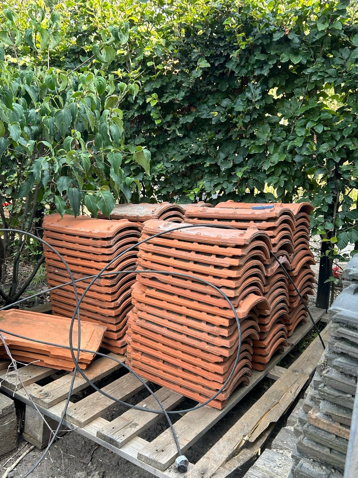 Gebruikte dakpannen, diverse types en materialen, Ophalen, Gebruikt, Steen of Klei, 15 m² of meer