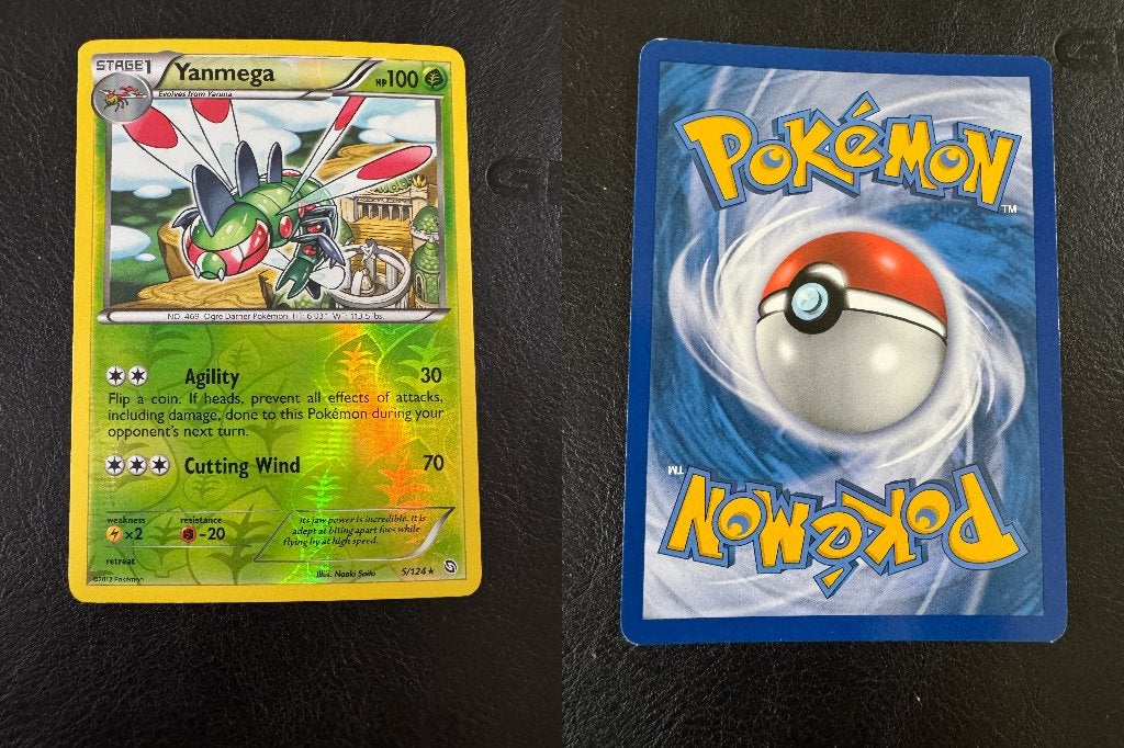 Yanmega reverse 5/124, Verzenden, Nieuw, Losse kaart, Foil