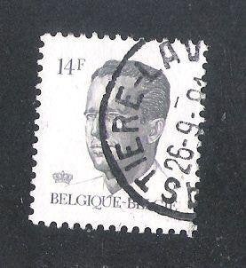 België; 2434 koning Boudewijn, Postzegels en Munten, Verzenden, Gestempeld