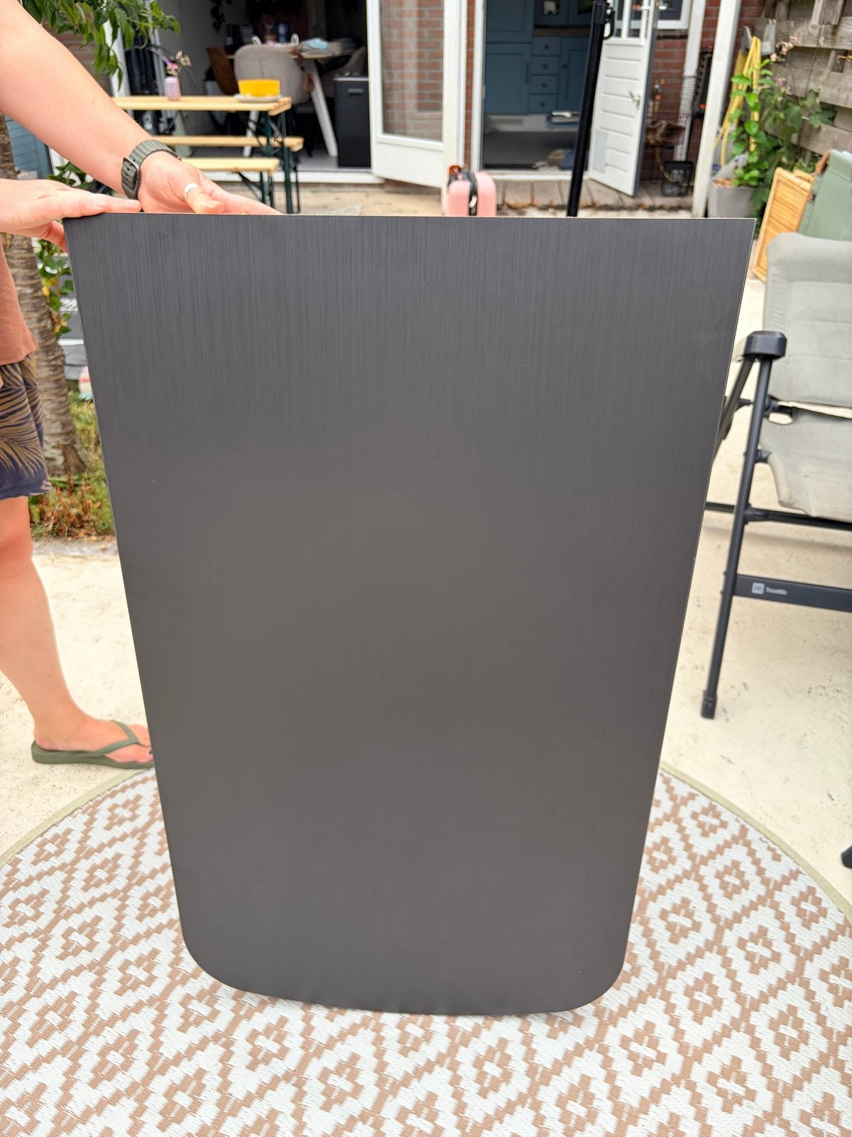 GRATIS Gedemonteerd tafel blad uit Caravelair Alba caravan, Caravans en Kamperen, Ophalen, Zo goed als nieuw