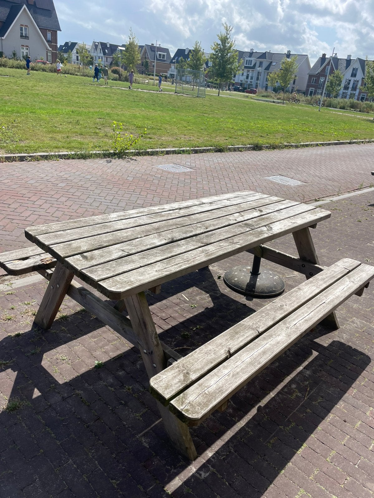 Pickicktafel, Ophalen, Gebruikt