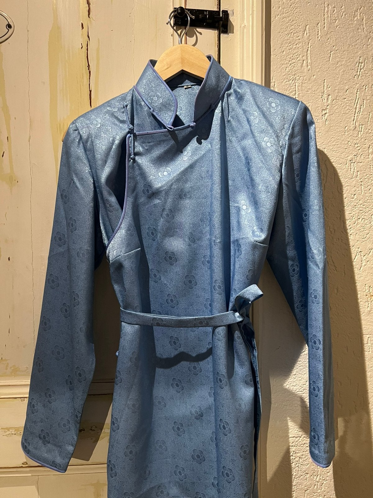 Handgemaakte Mongoolse Traditionale jurken, Maat 38/40 (M), Beige, Ophalen of Verzenden, Zo goed als nieuw