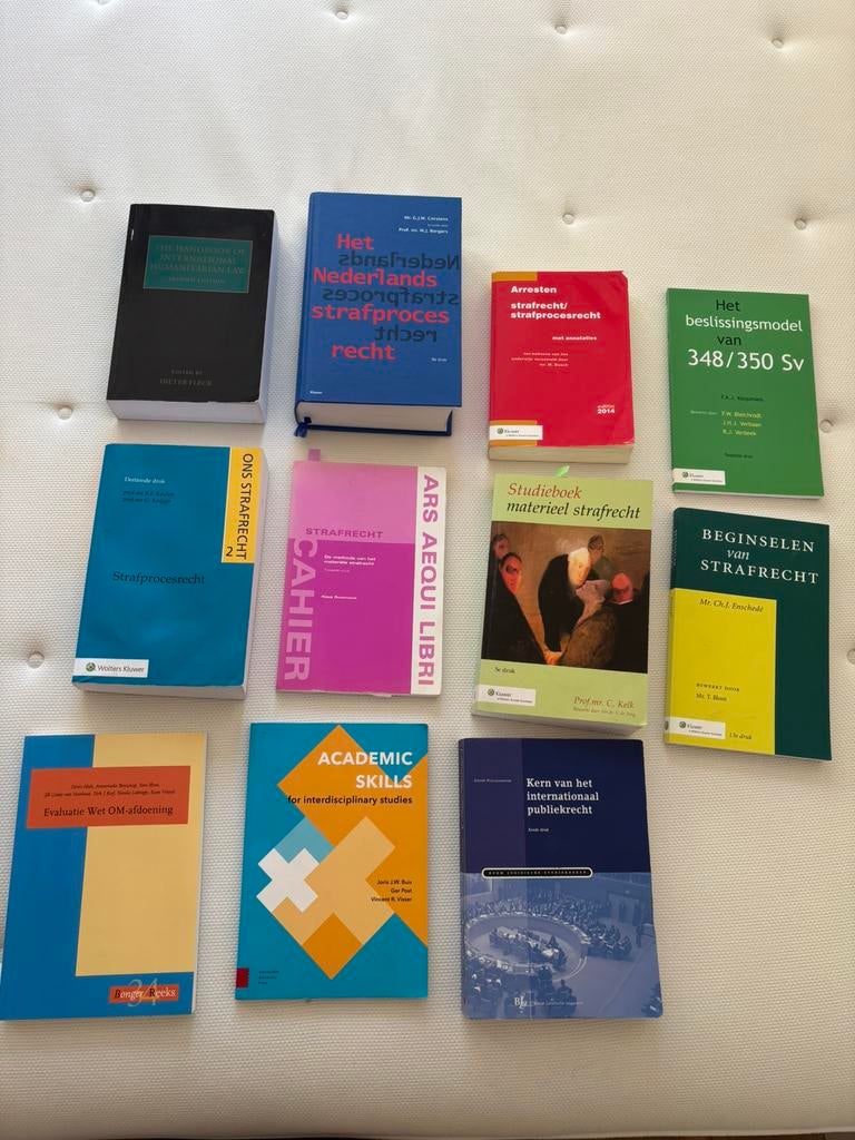 Boeken Strafrecht Master UvA, Ophalen of Verzenden, Alpha, Gelezen, WO