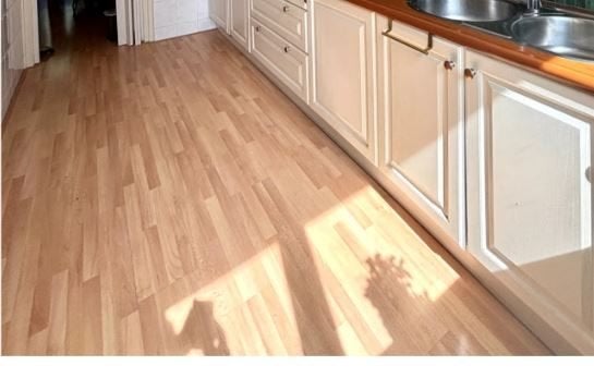 Gratis 70m2 laminaat, Huis en Inrichting, Ophalen, Gebruikt, Beige, Modern