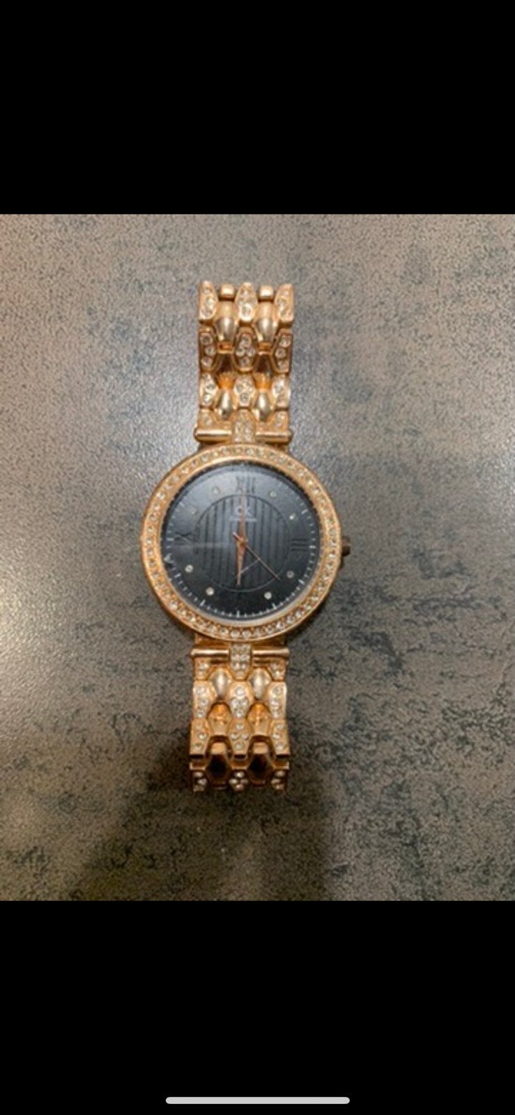 Calvin Klein CK dames horloge met diamanten, Ophalen of Verzenden, Zo goed als nieuw, Staal, Overige merken