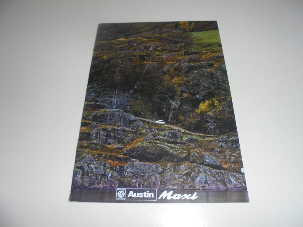 brochure Austin Maxi 1750, Ophalen of Verzenden, Zo goed als nieuw, Overige merken