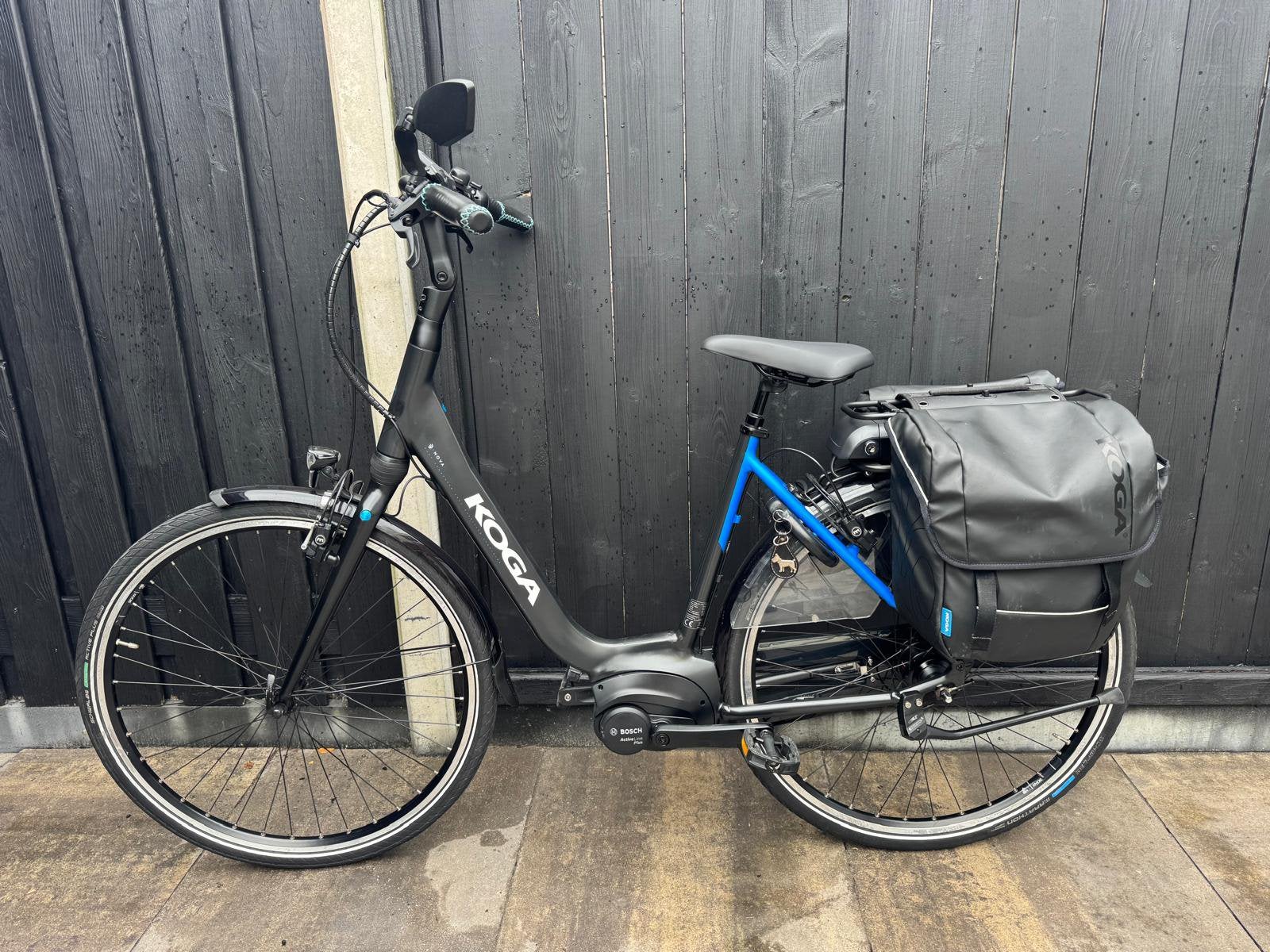 Elektrische fiets Koga Nova Bosch middenmoter, Fietsen en Brommers, Zo goed als nieuw, 51 tot 55 cm, 50 km per accu of meer, Ophalen