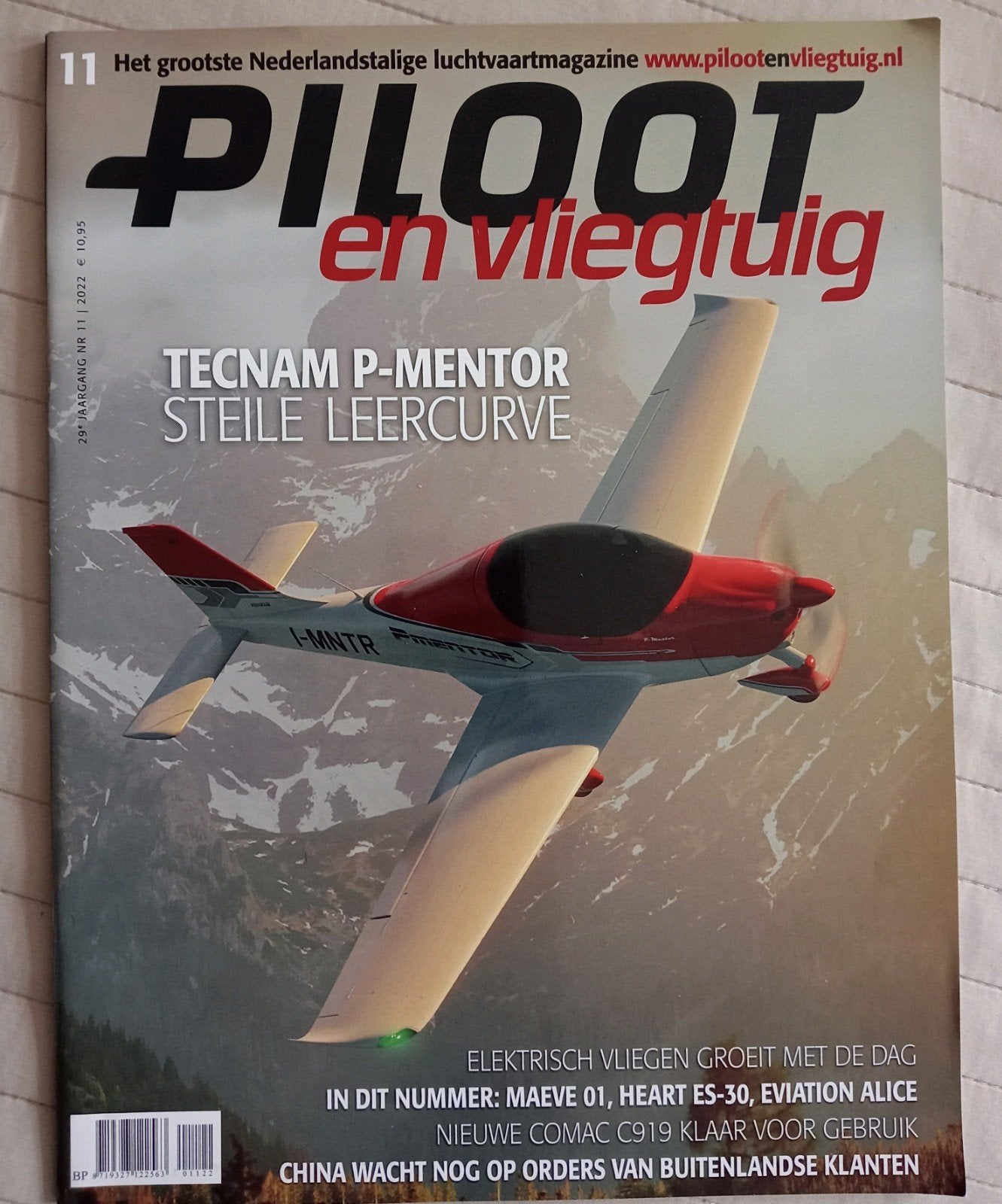 Piloot en Vliegtuig Magazine - November 2022, Ophalen of Verzenden, Zo goed als nieuw, Overige typen