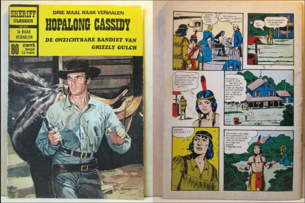 Sheriff classics, Onzichtbare bandiet van Grizzly Gulch (SC), Boeken, Stripboeken, Eén stripboek, Ophalen of Verzenden, Gelezen