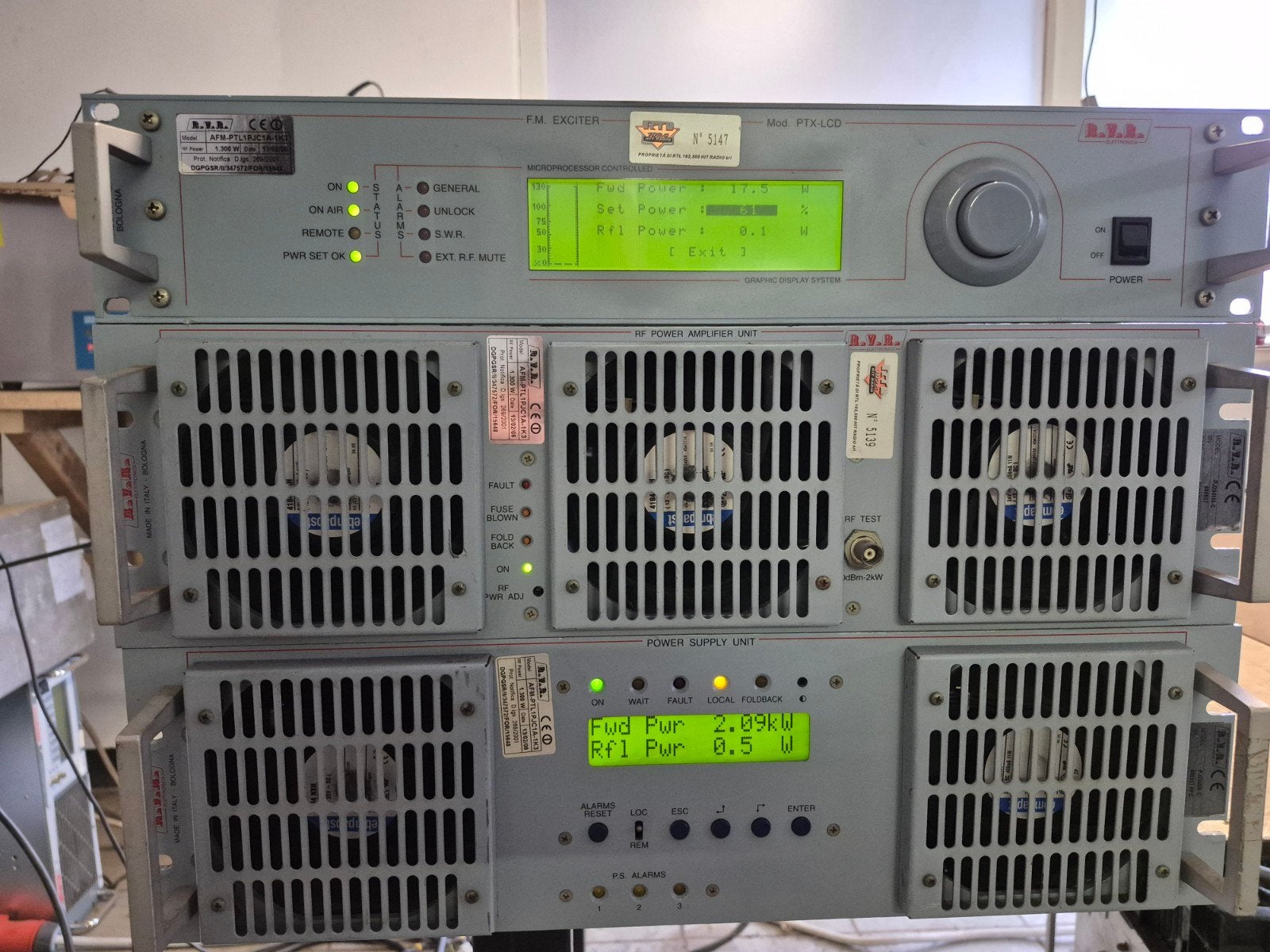 RVR PJ2000 met PTX30lcd, Ophalen, Gebruikt, Zender