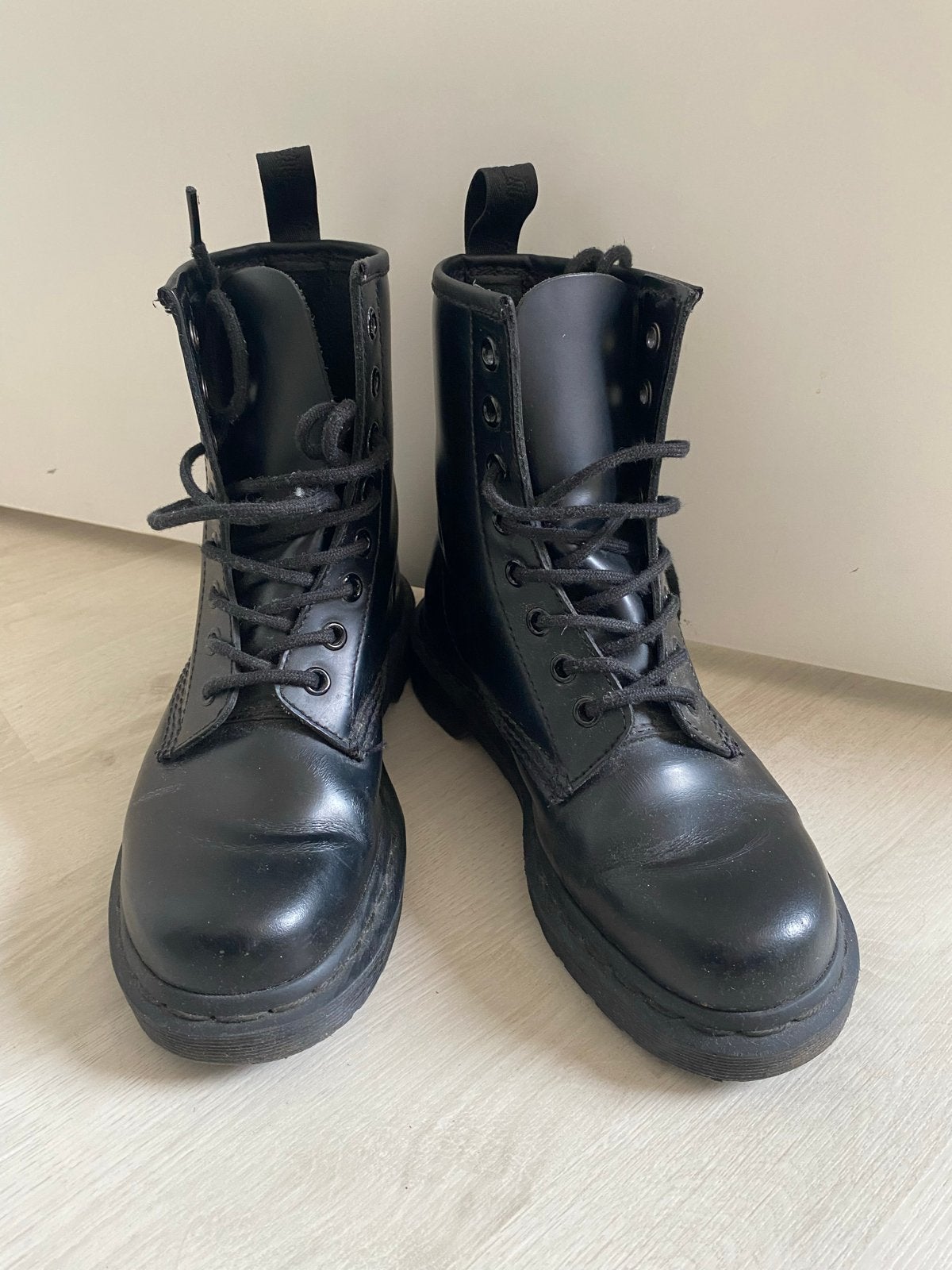 Dr. Martens 1460 Mono laarzen - Maat 36, Ophalen of Verzenden, Gedragen, Zwart, Lage of Enkellaarzen