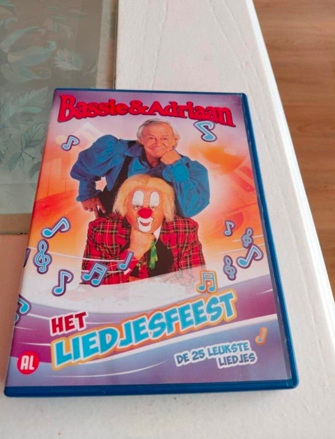 Bassie en Adriaan - Liedjesfeest dvd. 25 leukste liedjes., Alle leeftijden, Tv-serie, Ophalen of Verzenden, Zo goed als nieuw