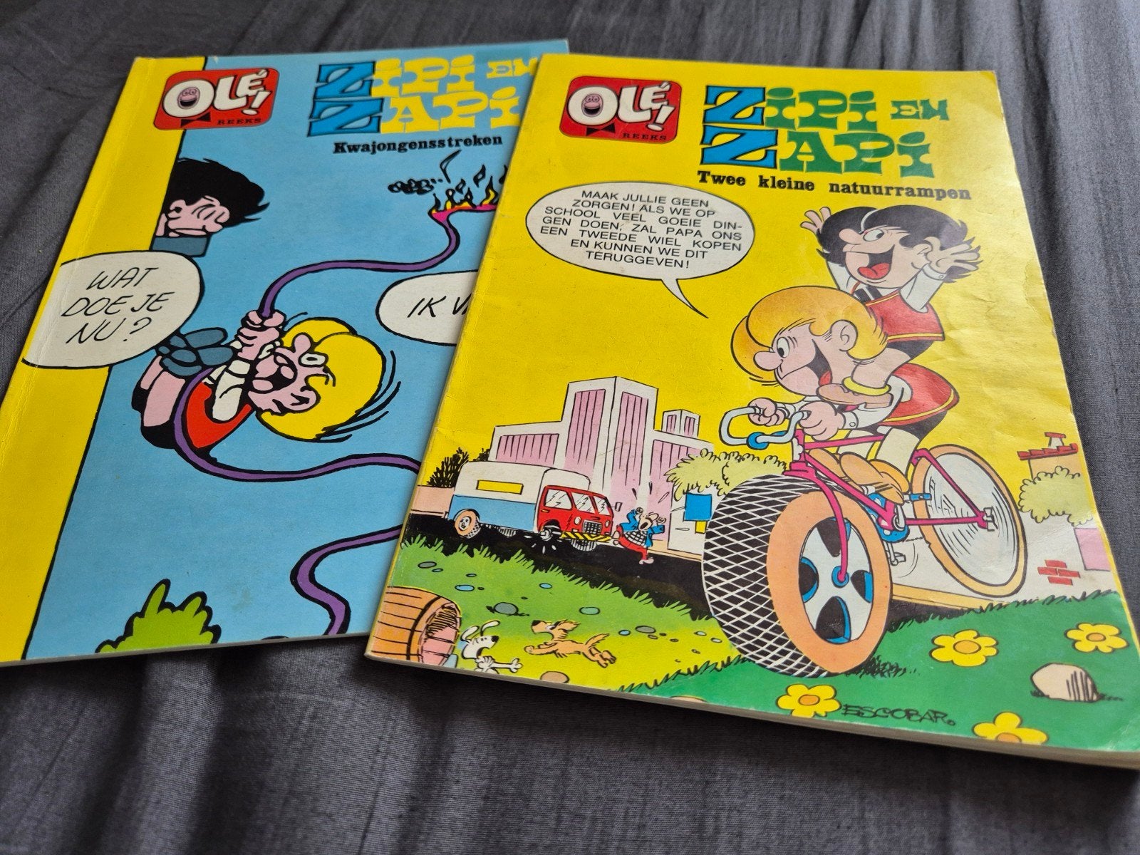 Olé Reeks Zipi en Zape -, Meerdere stripboeken, Ophalen of Verzenden, Gelezen, Escobar