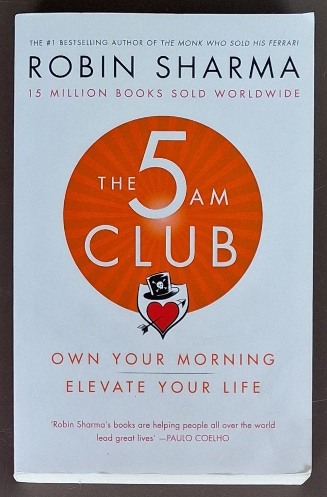 The 5 AM Club - Robin Sharma, Boeken, Gelezen, Spiritualiteit algemeen, Overige typen, Ophalen of Verzenden
