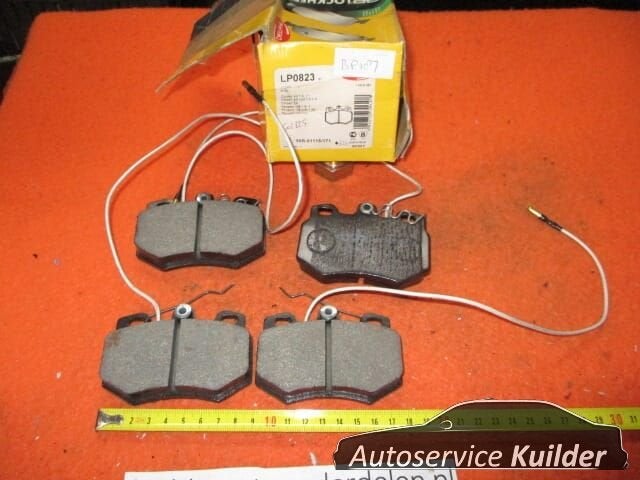 Remblokken voorzijde Citroen AX GTI Delphi LP0823   95647733, -, Nieuw, Ophalen of Verzenden, -