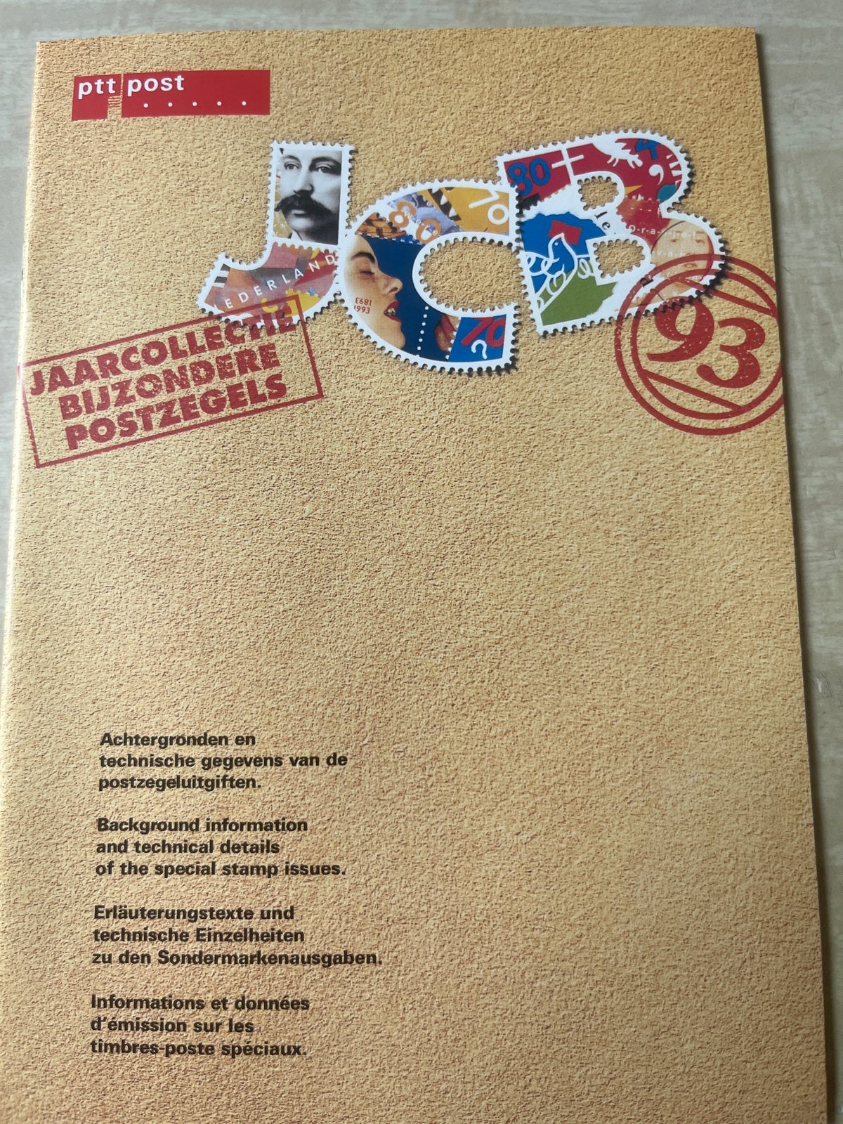 Jaarcollectie Bijzondere Postzegels 1993 - PTT Post, Postzegels en Munten, Postzegels | Nederland, Ophalen of Verzenden, Na 1940