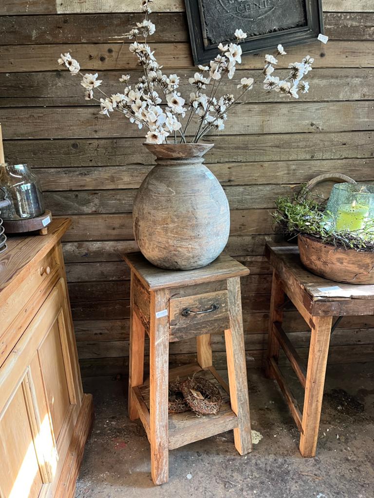Nepalese potten | oude kruiken | sober wonen, Ophalen of Verzenden, Rond, Minder dan 30 cm