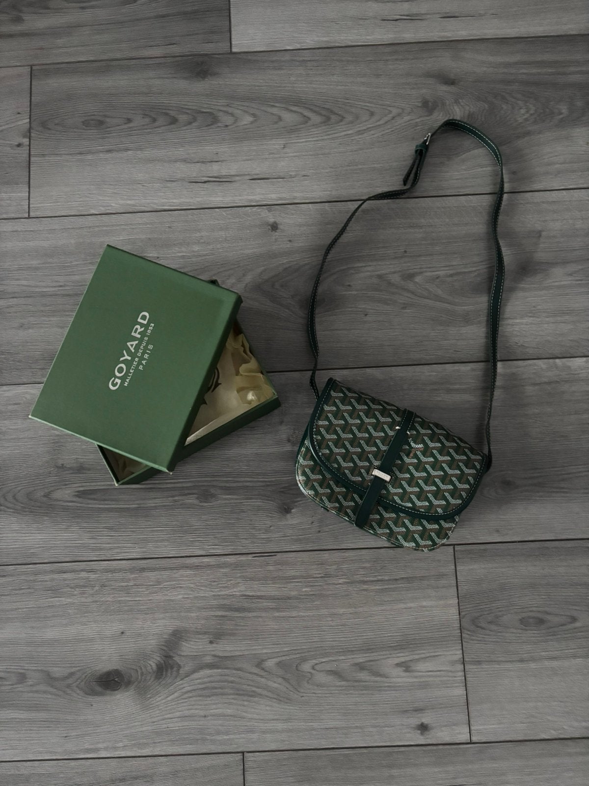 Goyard tas groen, Sieraden, Tassen en Uiterlijk, Ophalen of Verzenden, Nieuw, Groen, Shopper