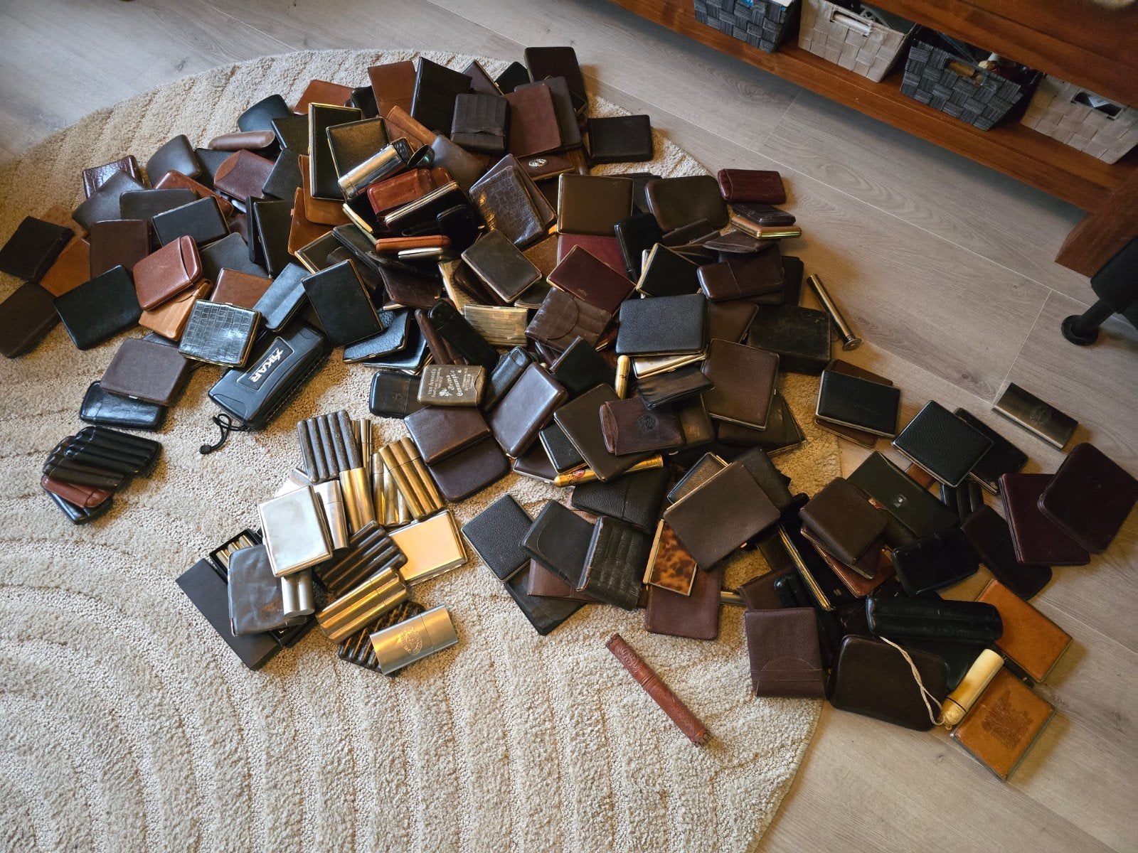 Grote verzameling vintage sigarenkokers, Ophalen of Verzenden, Gebruikt, Overige typen