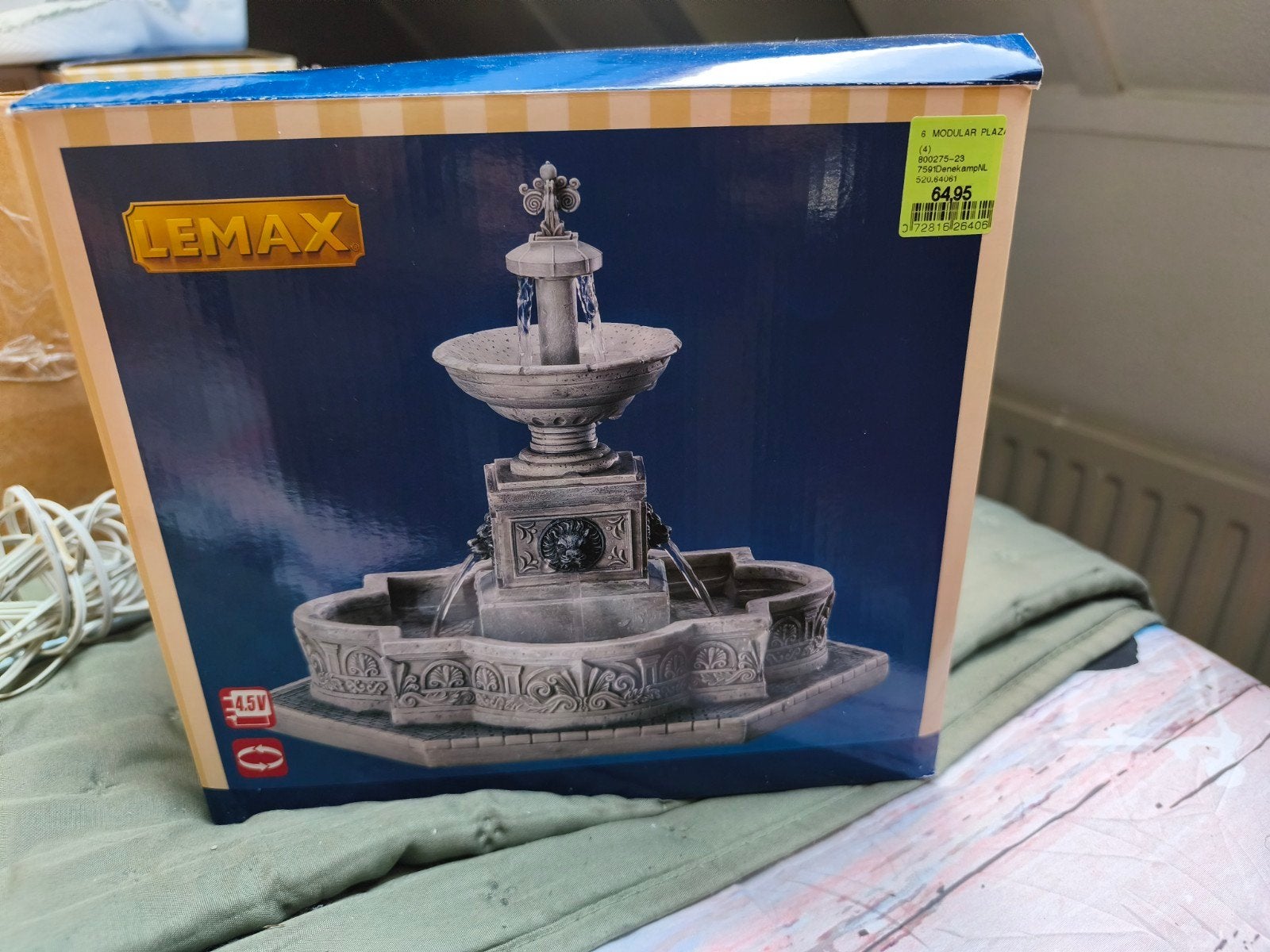 Lemax Modulaire Fontein, Ophalen of Verzenden, Zo goed als nieuw