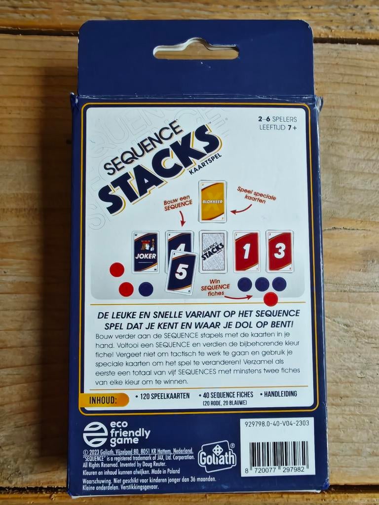 Sequence Stacks., Ophalen of Verzenden, Goliath., Goliath., Goliath.