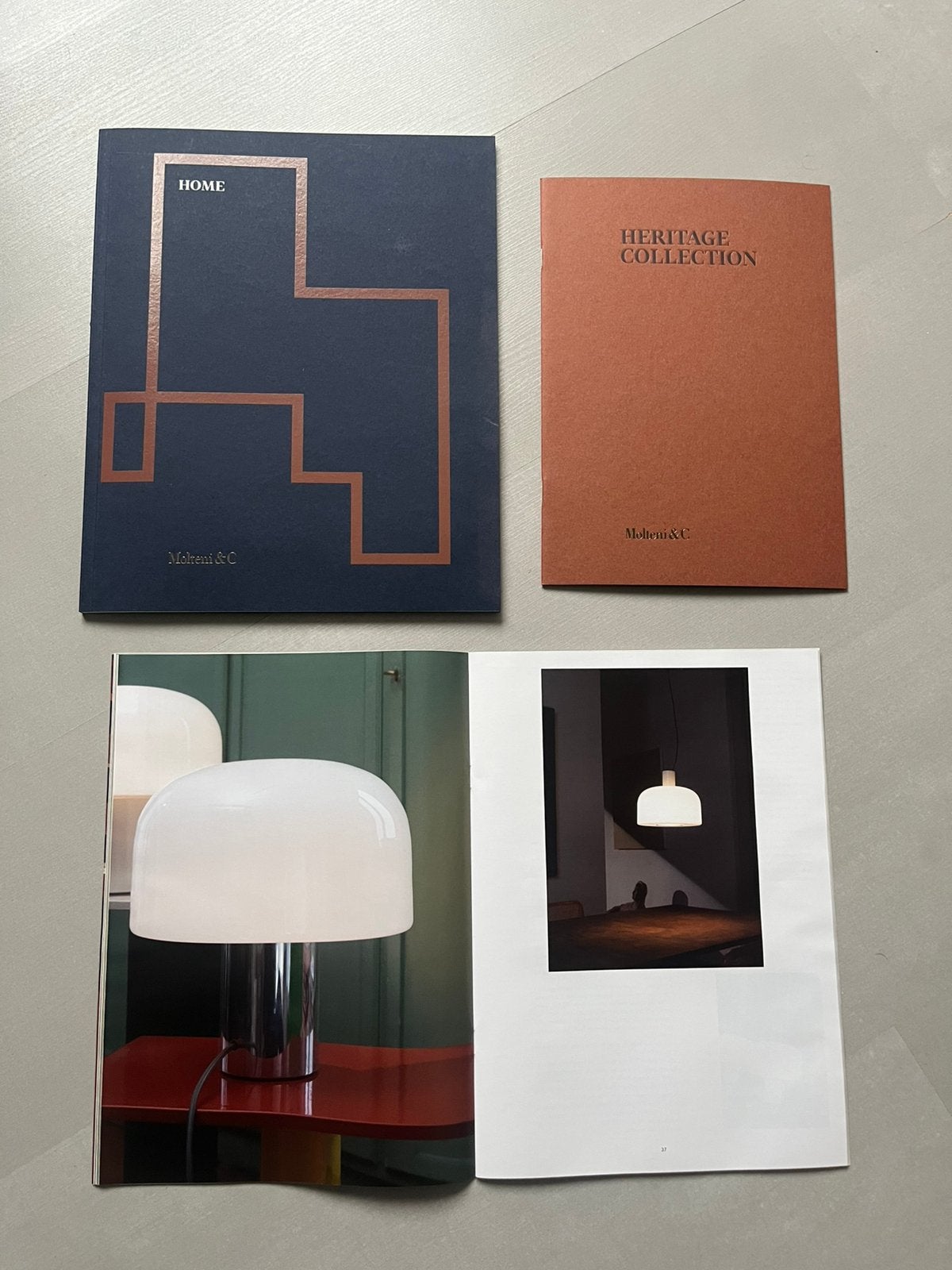 Flos lampen vintage design molteni Gio Ponti Castiglioni, Ophalen of Verzenden, Nieuw, Catalogus