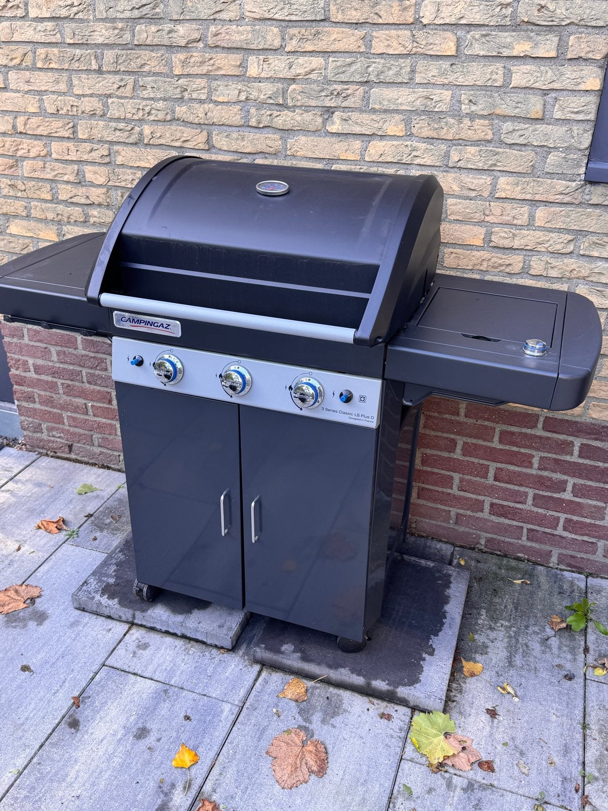 Campingaz 3 Series Classic LS Plus D BBQ met hoes, Tuin en Terras, Ophalen, Gebruikt