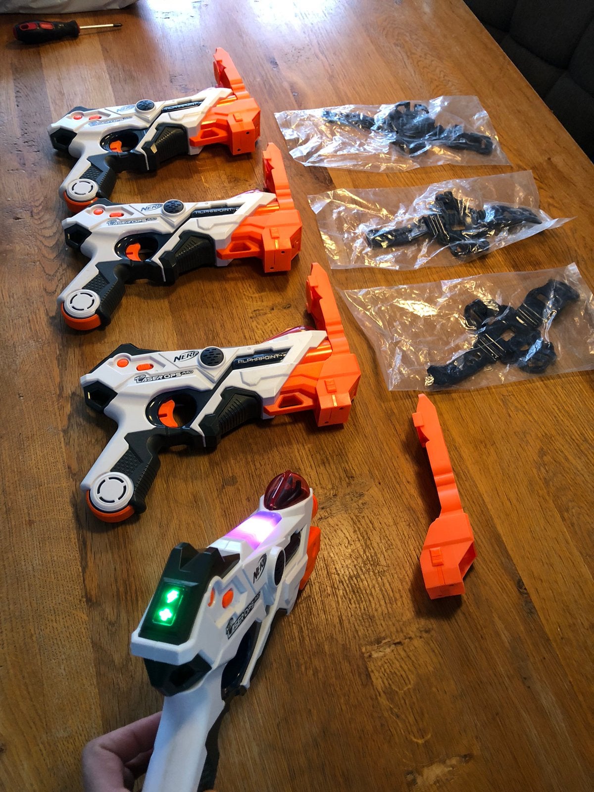 Nerf Laser blasters, Ophalen, Zo goed als nieuw