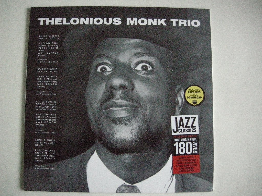 Theolonious Monk Trio - LP nieuw USA / 9152239, Ophalen, Nieuw in verpakking, 12 inch, Jazz