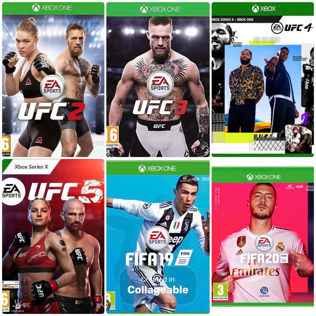 Gezocht: Xbox games (UFC, FIFA)!!!, Spelcomputers en Games, Games | Xbox One, Gebruikt, Sport, Vanaf 3 jaar, Ophalen