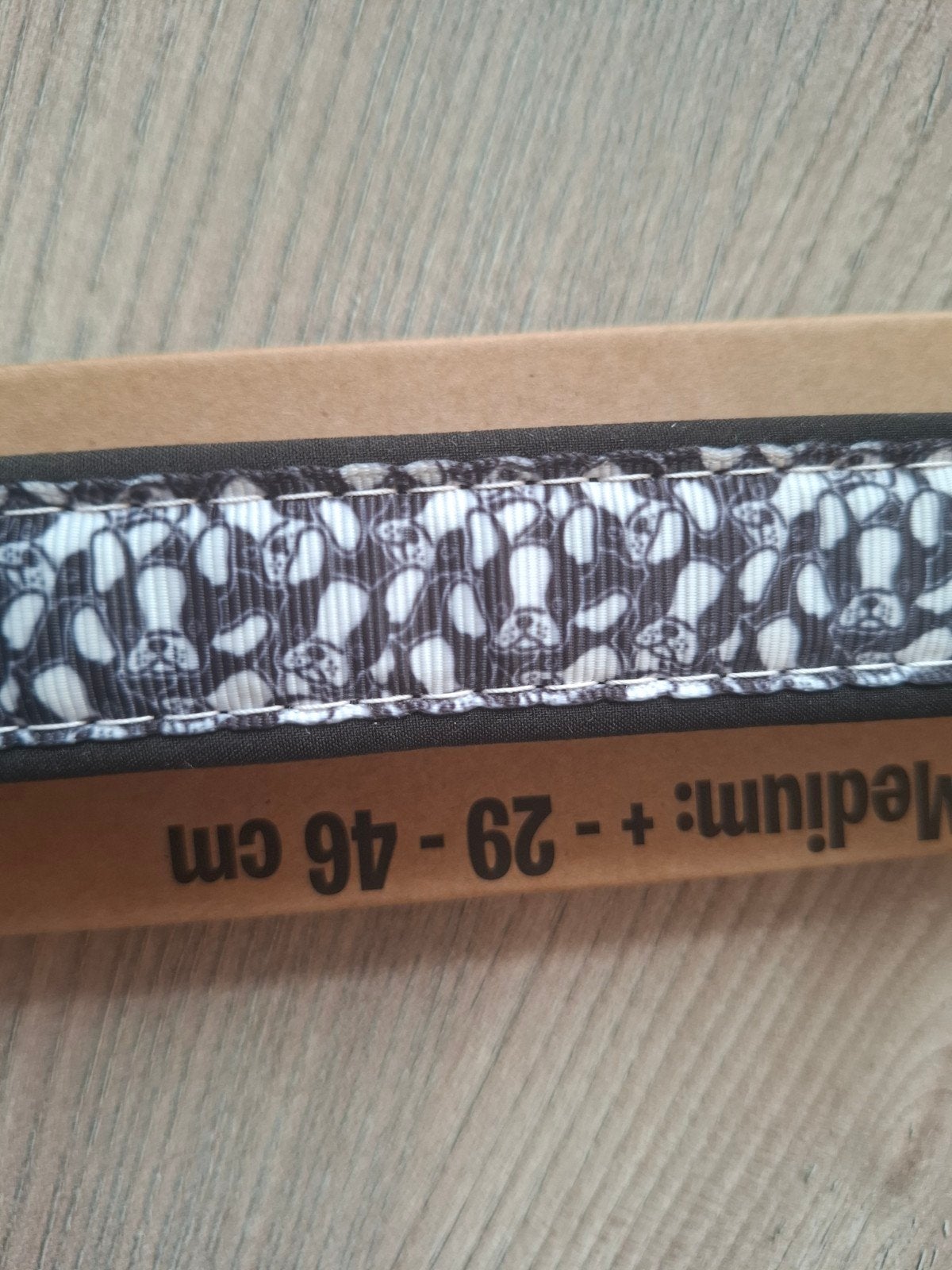 Franse Bulldog halsband, Ophalen, Handgemaakt, Nieuw