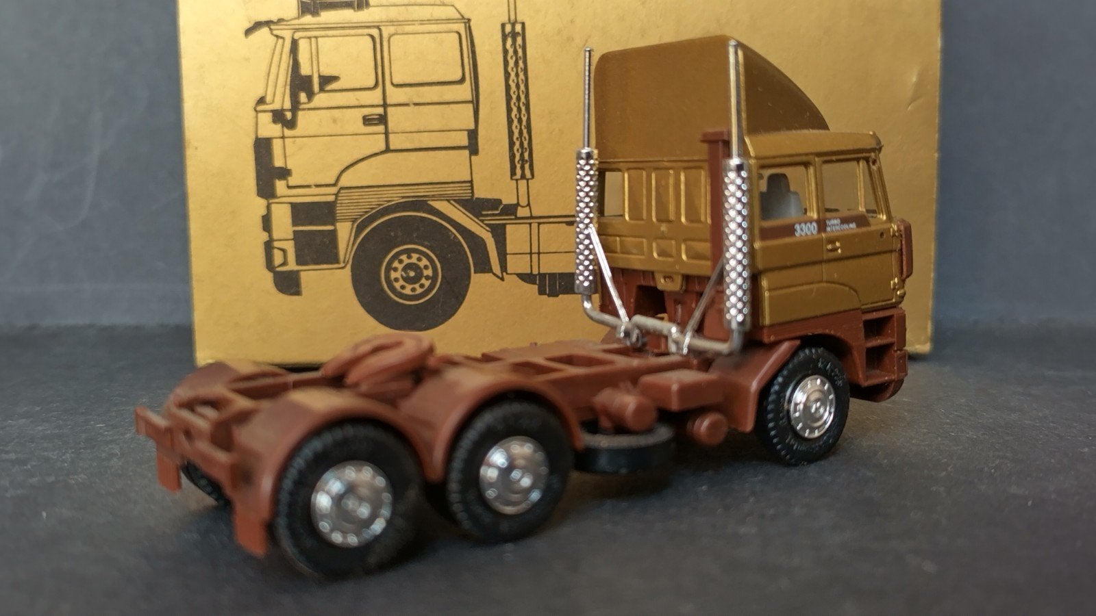 Daf 3300 Gold 1:87 Herpa Pol, Hobby en Vrije tijd, Verzenden, ., Zo goed als nieuw, Herpa