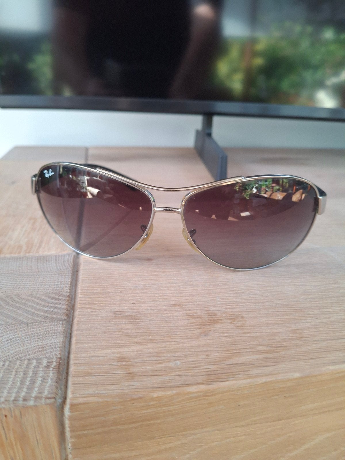 Ray-Ban RB 3386 Zonnebril - Zo goed als nieuw, Ophalen, Zonnebril, Zwart, Zo goed als nieuw