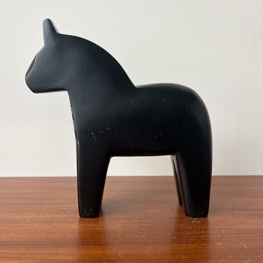 IKEA Dalahäst Zweeds houten paardenbeeldje uit Dalarna, Ophalen of Verzenden, Gebruikt, Dier