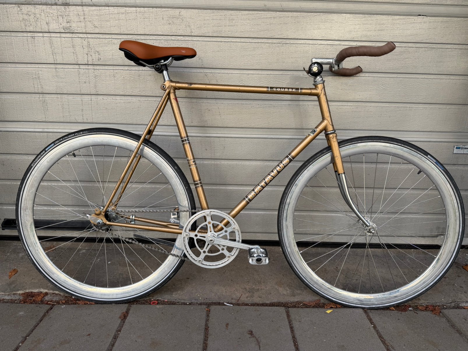 Racefiets Batavus course with pedal brake, Ophalen, Minder dan 10 versnellingen, Gebruikt, Staal