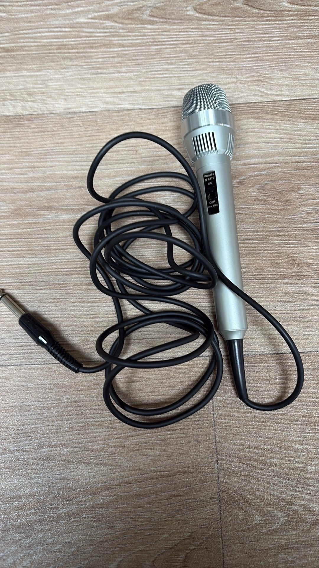 Microfoon PHILIPS N8479, Muziek en Instrumenten, Ophalen of Verzenden, Zo goed als nieuw, Overige typen