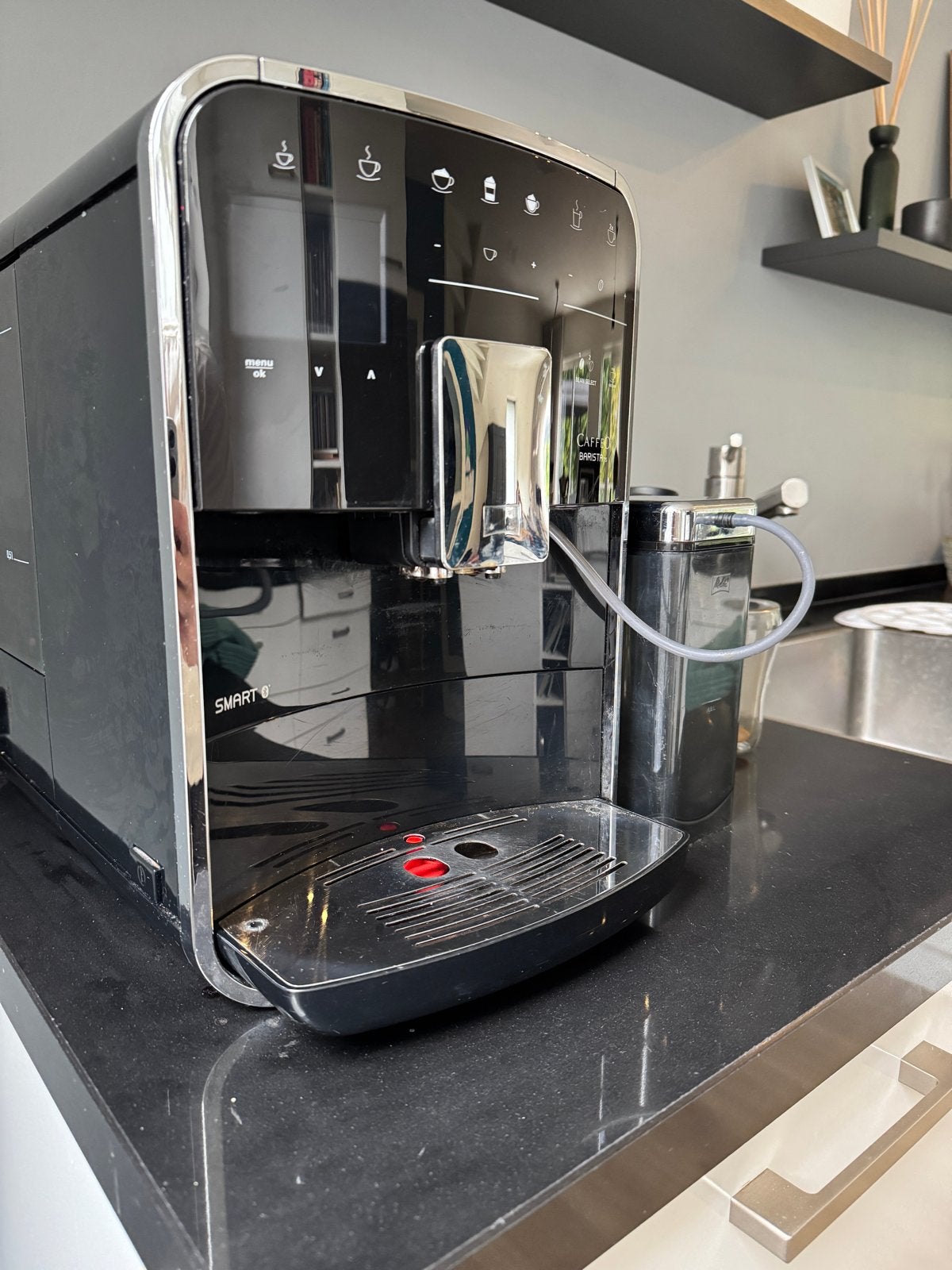 Melitta Barista TS Smart volautomatische espressomachine, Witgoed en Apparatuur, Ophalen, Afneembaar waterreservoir, Gebruikt