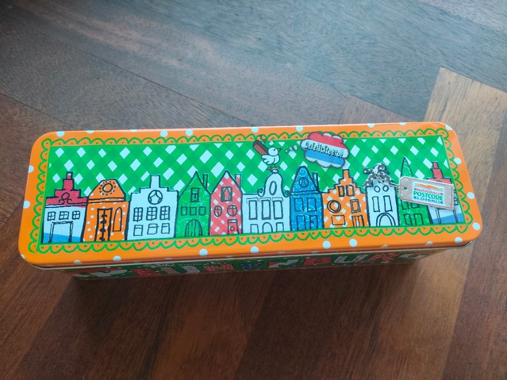 Ontbijtkoek blik, Verzamelen, Blikken, Ophalen, Zo goed als nieuw, Overige