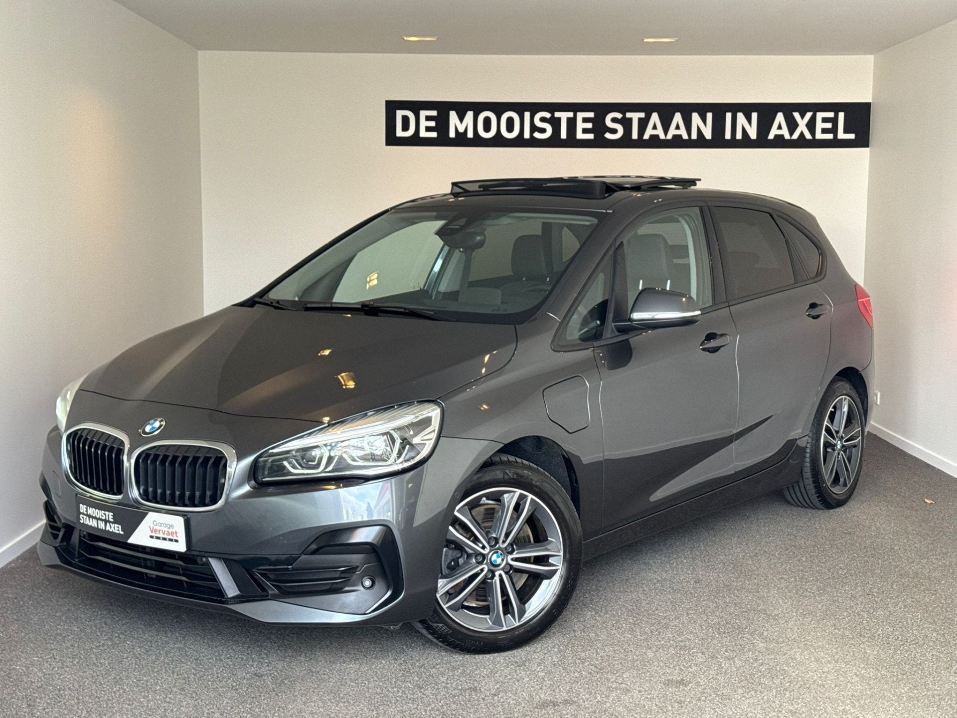 BMW 2 Serie Active Tourer 225xe iPerformance High Executive, Auto's, 8 kWh, Gebruikt, Leder en Stof, Plug-in hybride