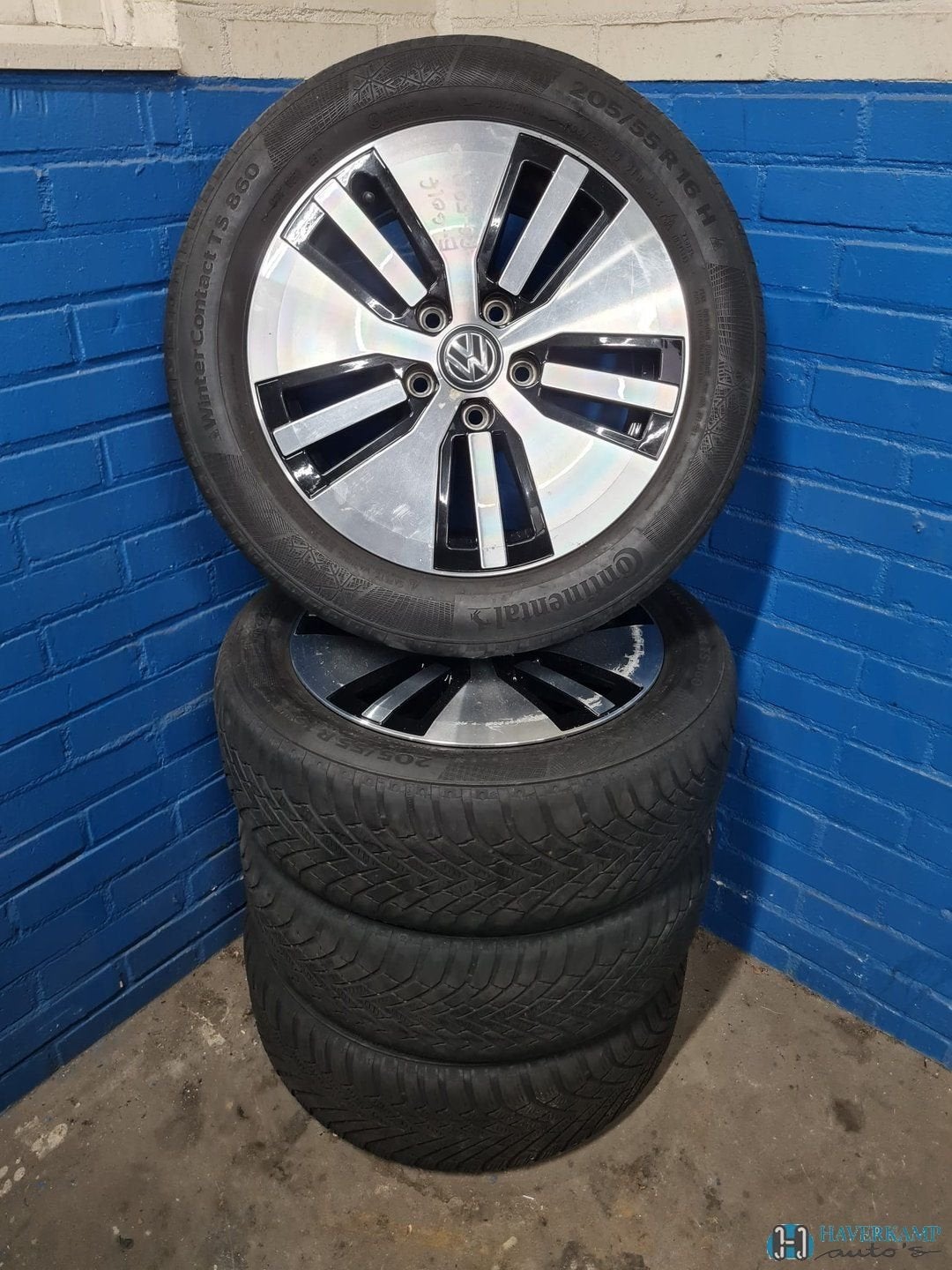 Volkswagen E-Golf 205 55 16 origineel, Auto-onderdelen, Banden en Velgen, Ophalen, Gebruikt, -, Banden en Velgen
